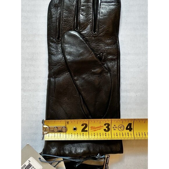 Cole Haan Leather Tech-Friendly Gloves Women’s Size Medium Black New W Tags - Picture 6 of 8
